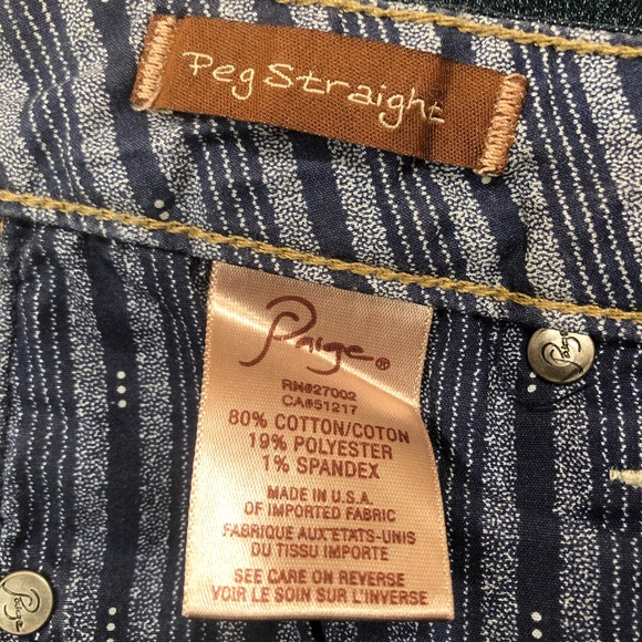 PAIGE Straight Leg Jeans - Picture 5 of 5